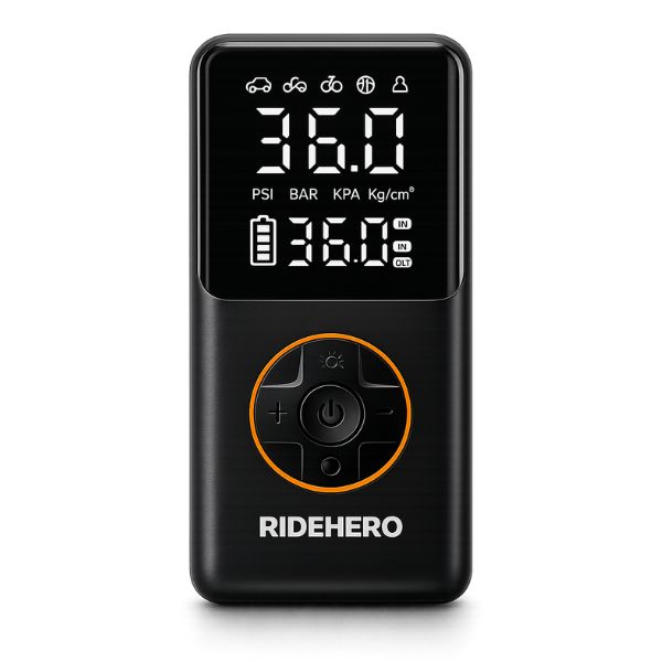 RideHero portable tire inflator
